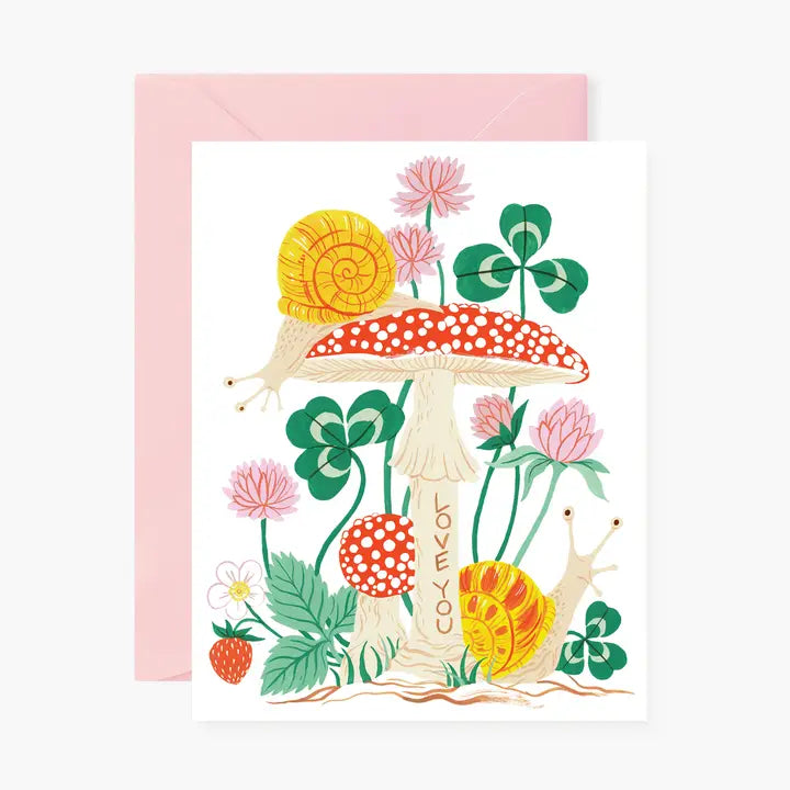 Snails, Love You | Valentine's Day Greeting Card