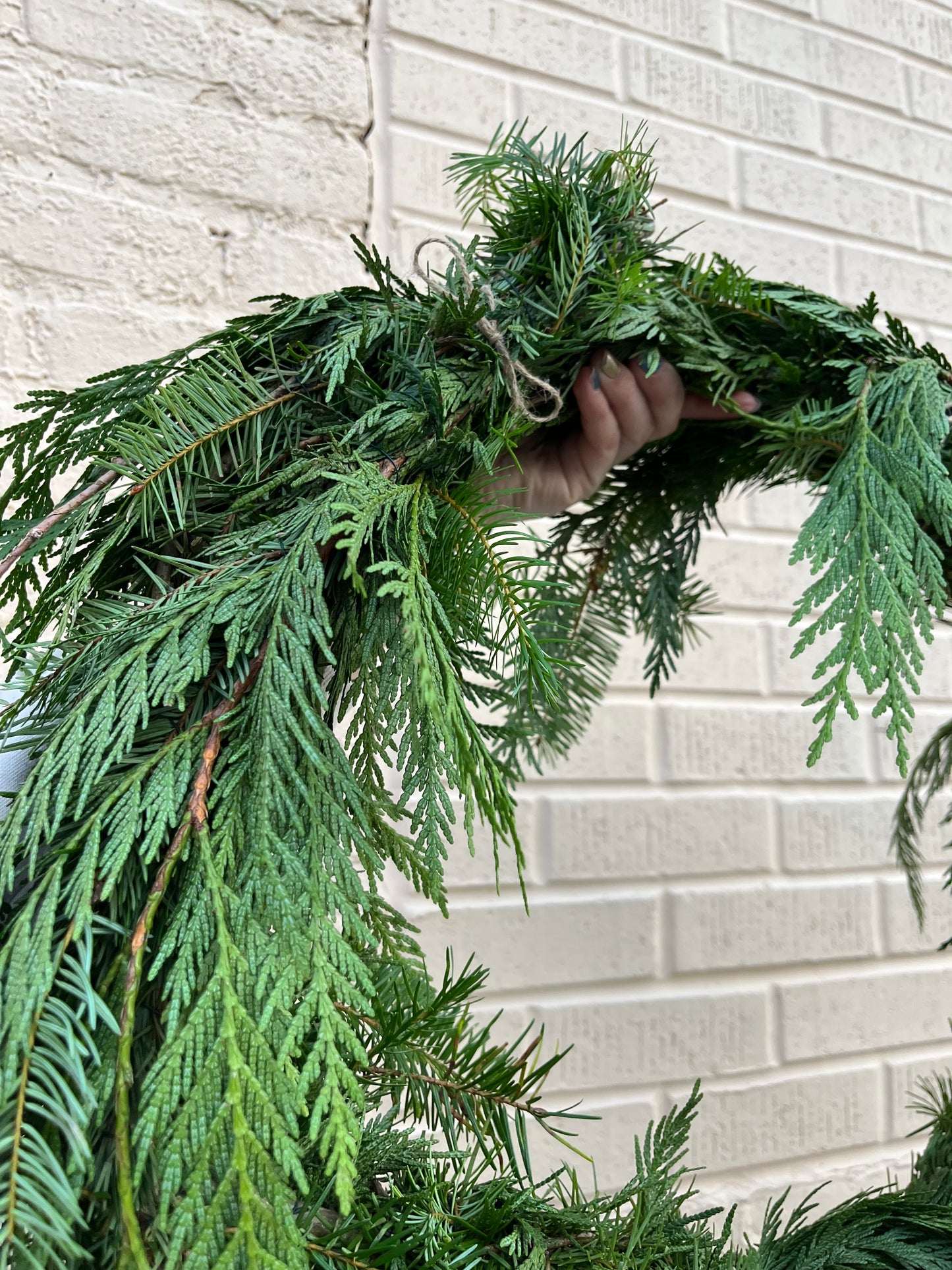 8' Garland Pre-Order, Pine & Cedar
