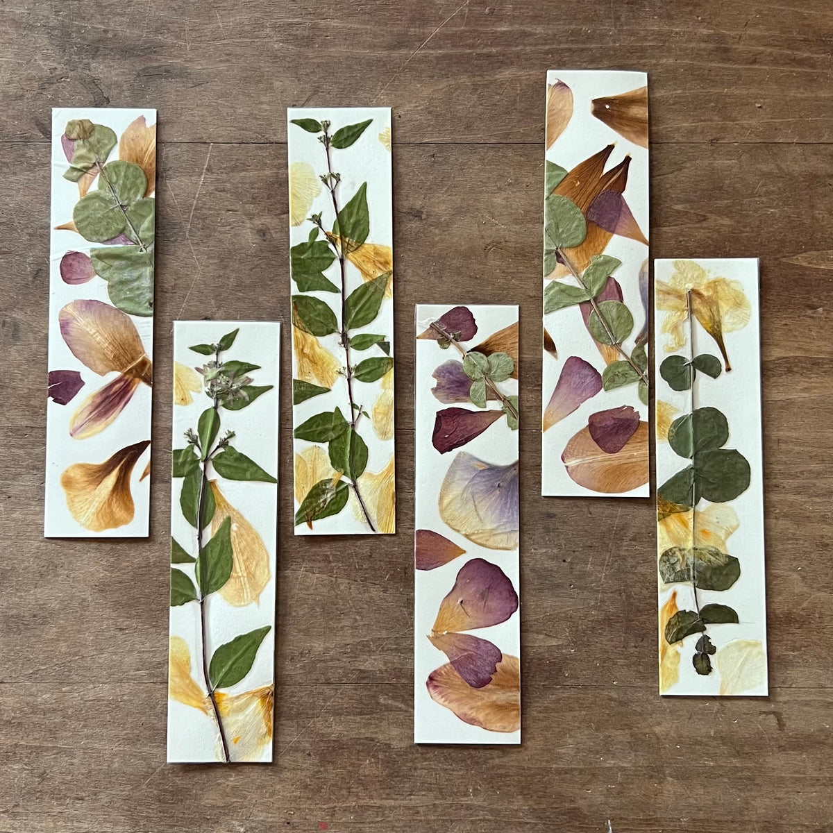 Pressed Flower Bookmark