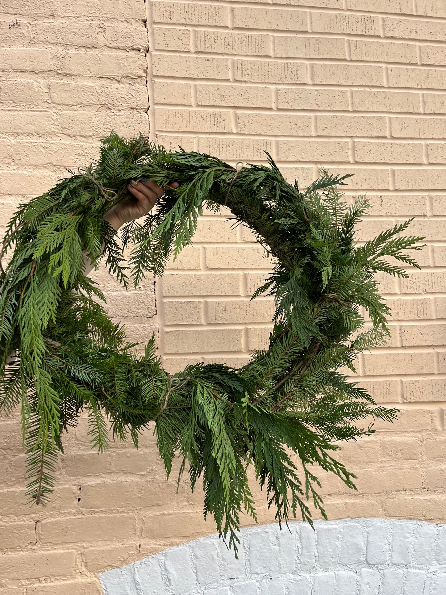 8' Garland, pine/cedar