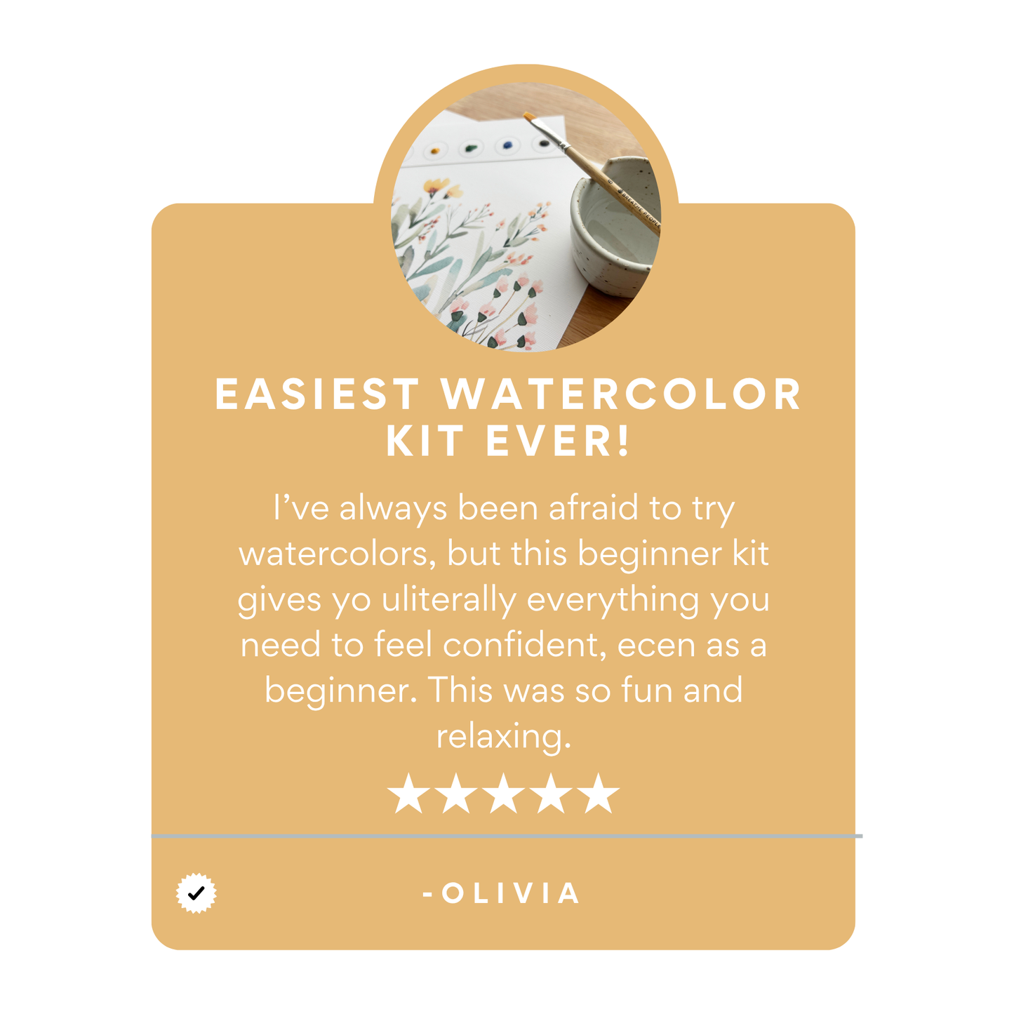 All-In-One Beginner Watercolor Paint Set - Desert Landscape