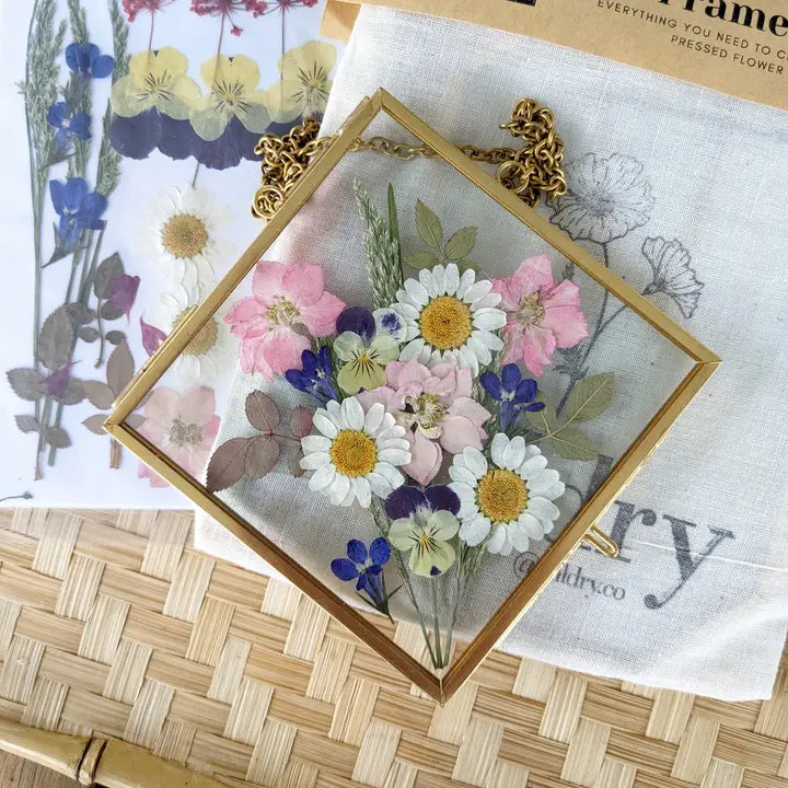 DIY Pressed Flower Frame Kit by Wildry