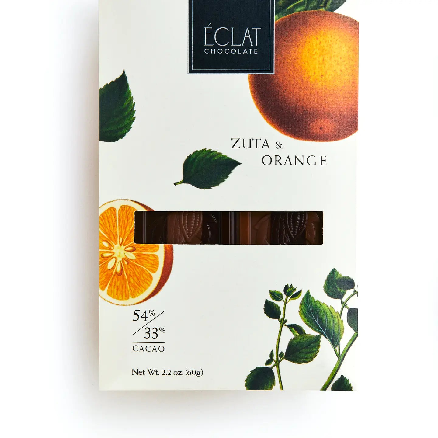 Zuta & Orange Chocolate Bar by Éclat Chocolate