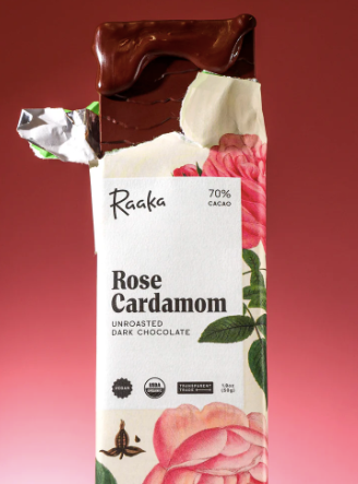 Raaka Valentines Chocolate Bars