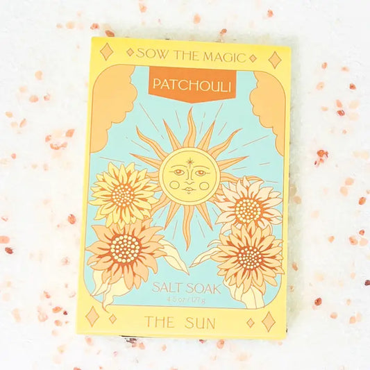The Sun Salt Soak in Patchouli