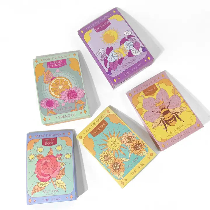 The Sun Salt Soak in Patchouli