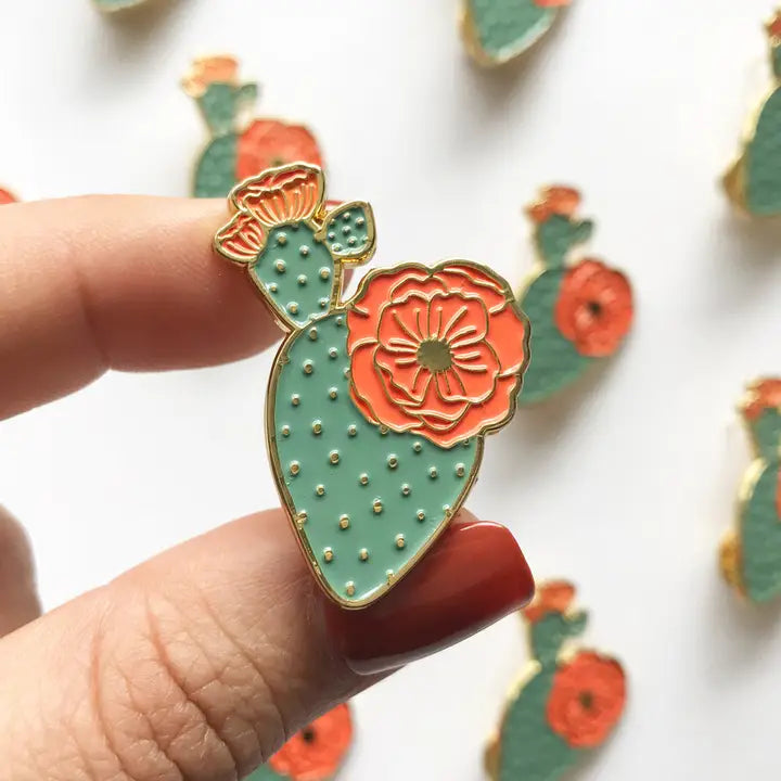 Prickly Pear Lapel Pin
